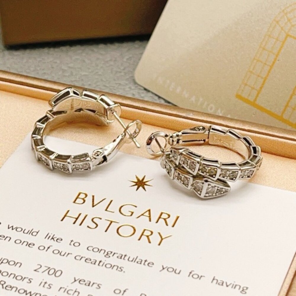 BVLGARI Silver Earrings - Picture 4 of 7